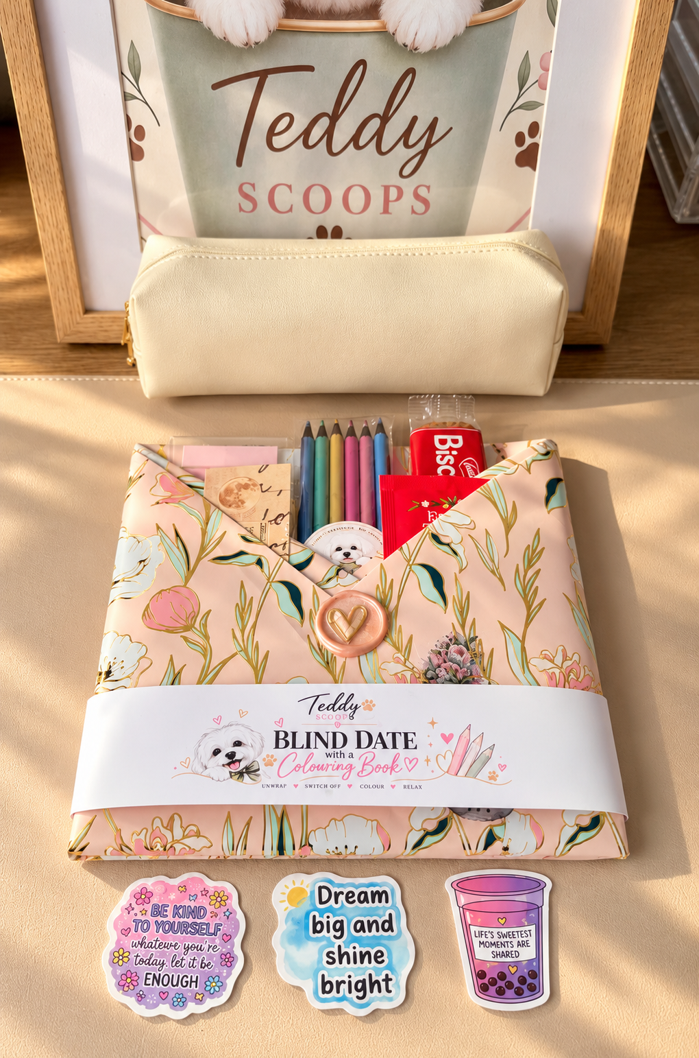 Blind Date with a Colouring Book