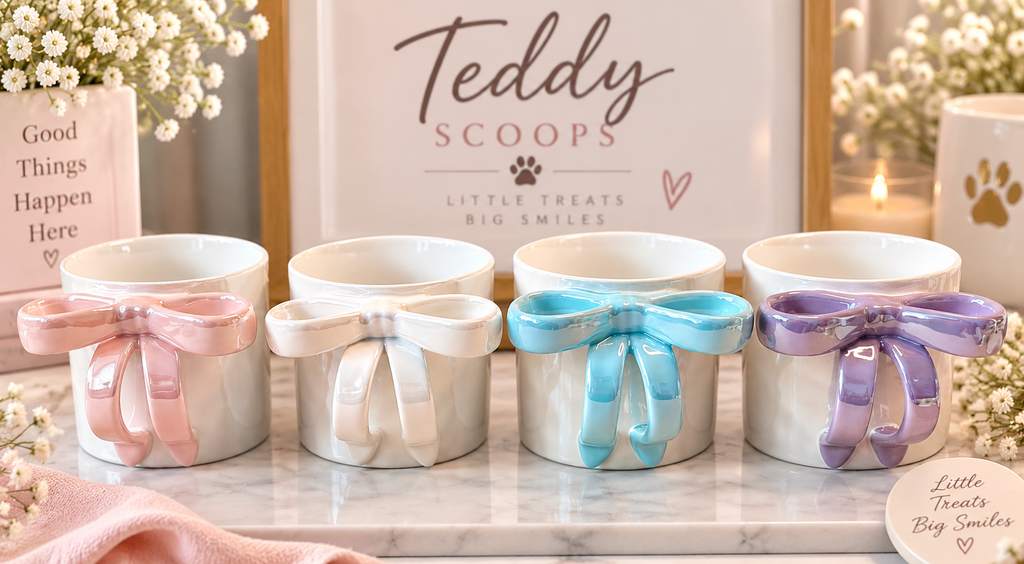 Pearl Bow Ceramic Mug