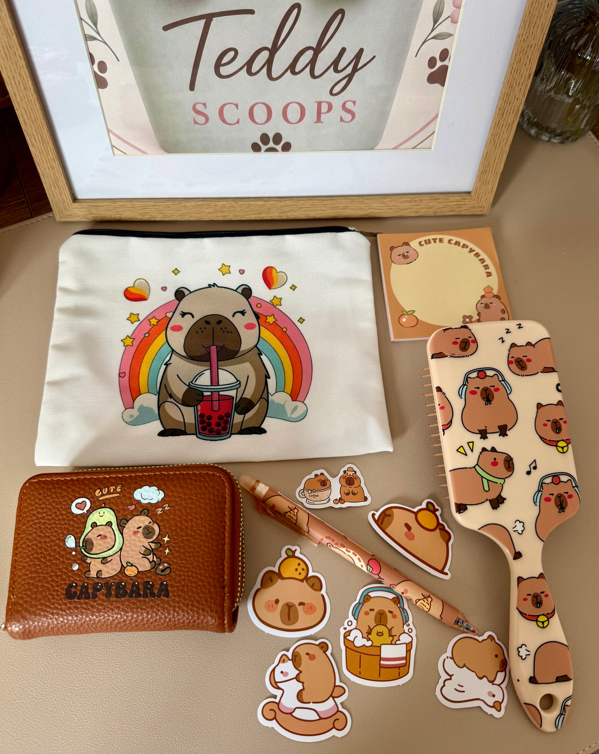 Capybara Treat Pouch